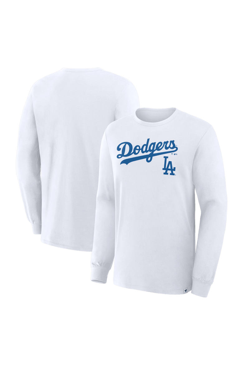 Men's Fanatics White Los Angeles Dodgers Lock-Up Legacy Long Sleeve T-Shirt, Main, color, White