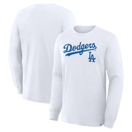 FANATICS Men's Fanatics White Los Angeles Dodgers Lock-Up Legacy Long Sleeve T-Shirt