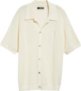 AMIRI Open Stitch Button-Up Shirt