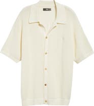 AMIRI Open Stitch Button-Up Shirt