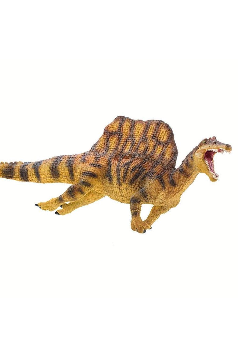 Spinosaurus Toy, Alternate, color, brown