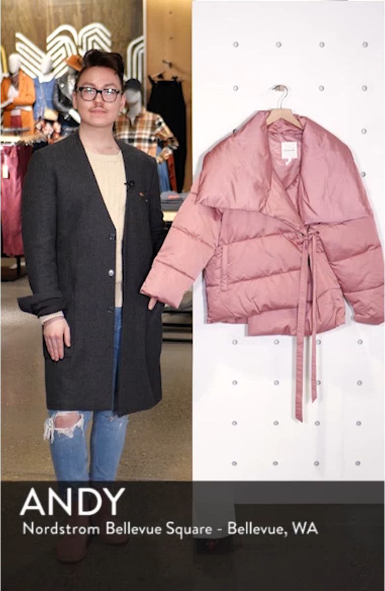 Wrap Puffer Jacket, sales video thumbnail