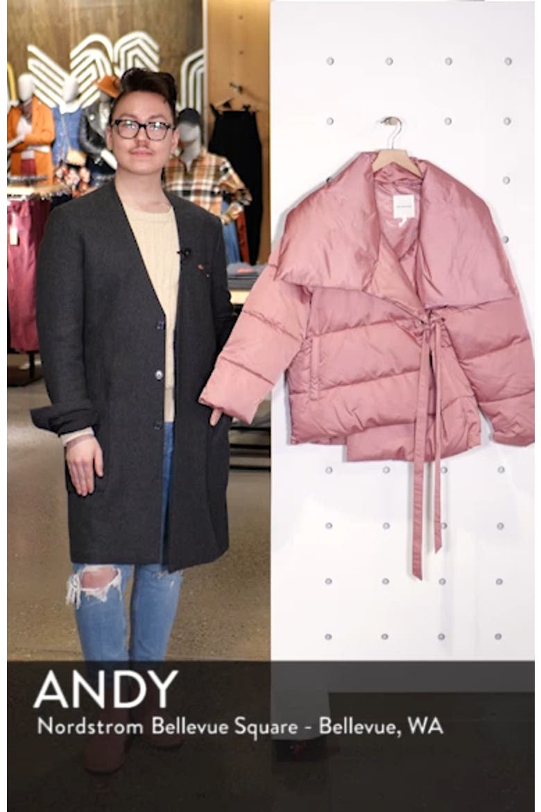 Wrap Puffer Jacket video