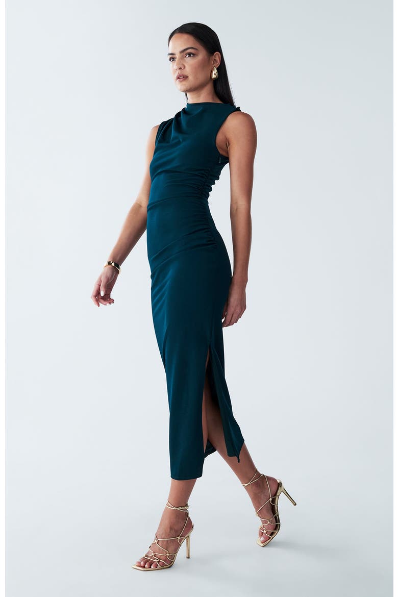 Rory Dress, Alternate, color, Emerald