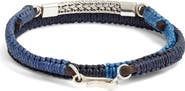 Caputo & Co. Macrame Artisan Leather Bracelet