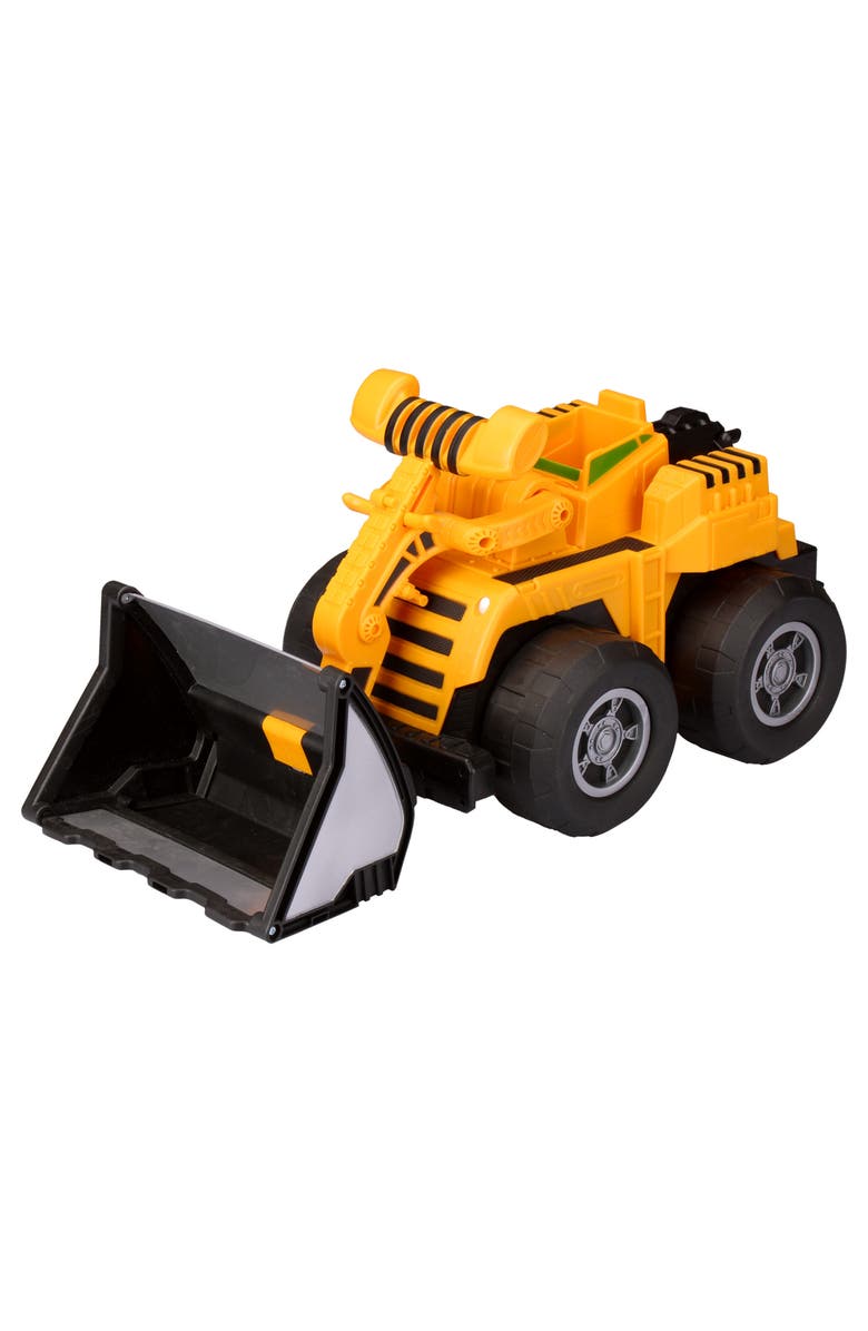 Kid Galaxy Mega Freewheeling Front Loader W/ Squeeze Handle, Main, color, Multicolored