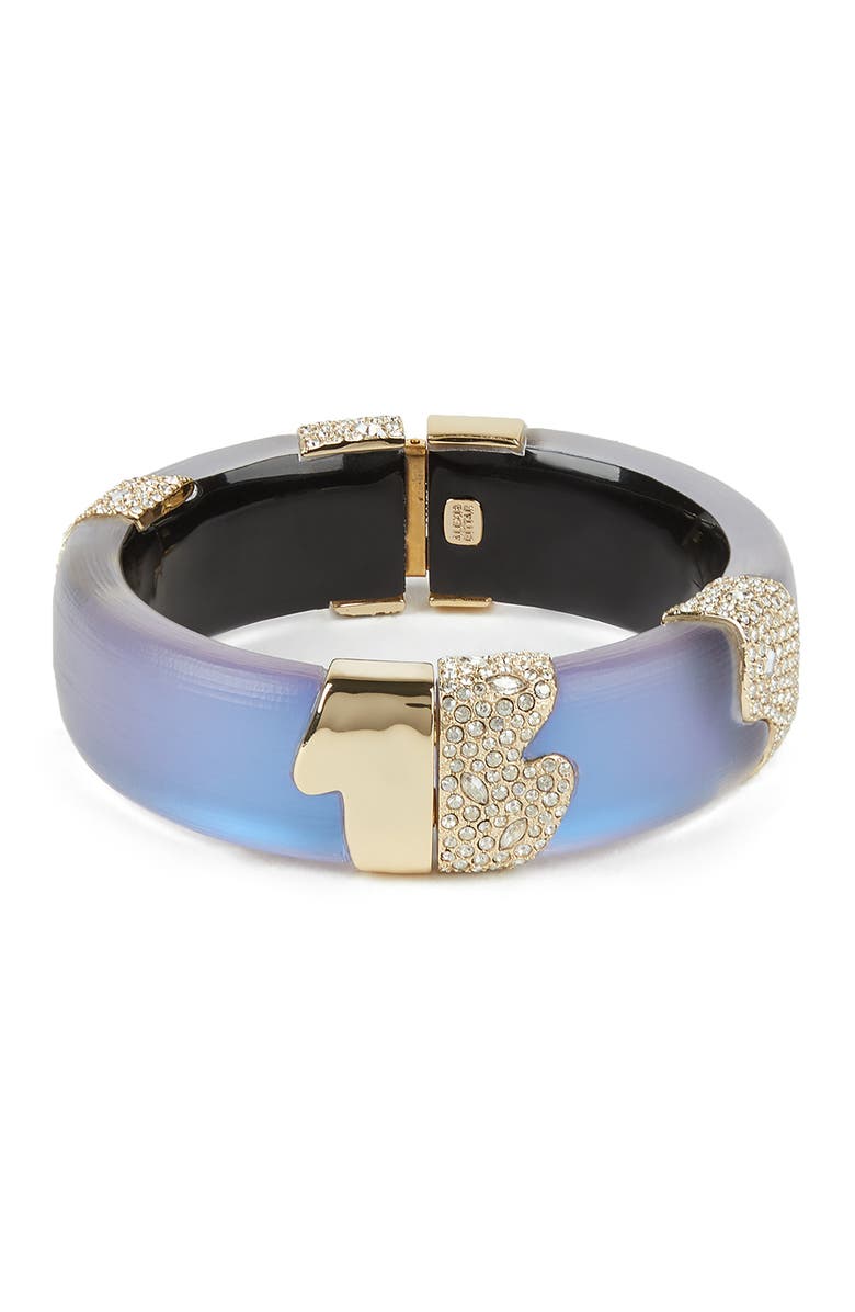 Alexis Bittar Crystal Encrusted Sectioned Bracelet, Main, color, 