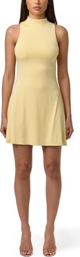 Naked Wardrobe Active Mock Neck Minidress