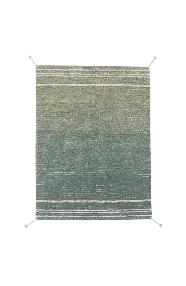 Lorena Canals Reversible Washable Rug Twin, Main, color, Vintage Blue, Olive, Natural