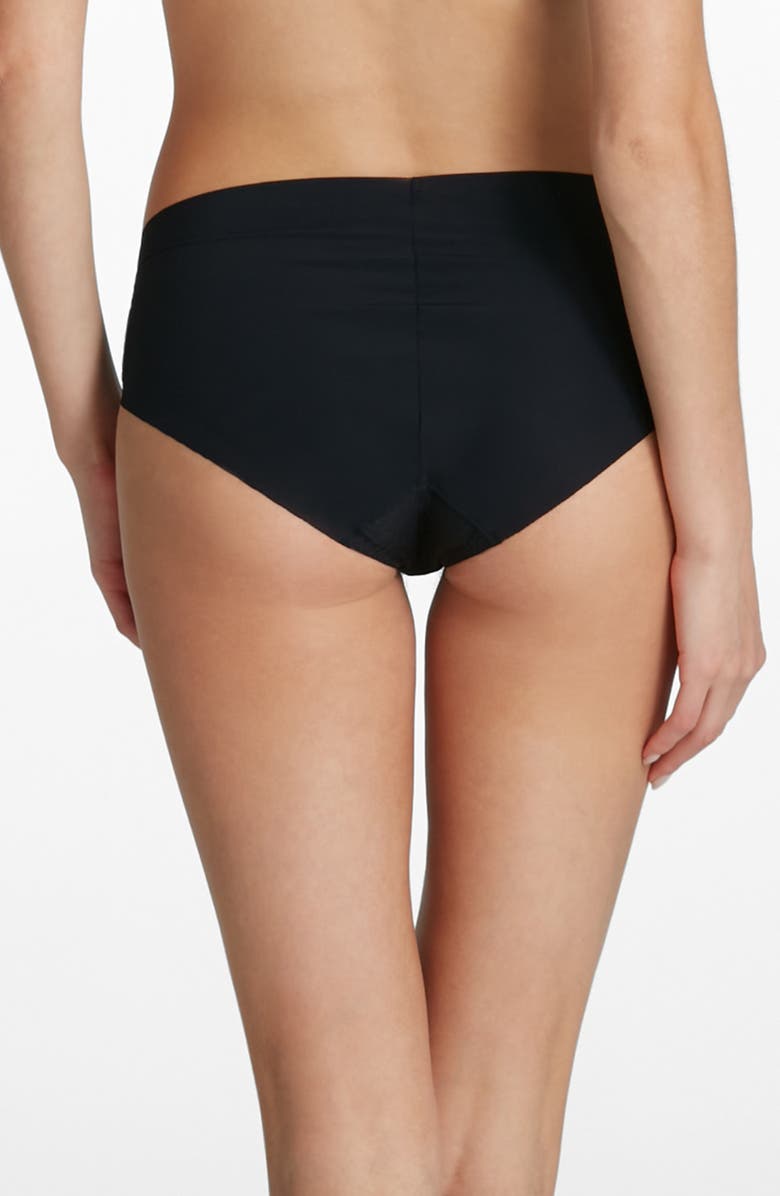 Commando Double Take Bikini Briefs, Alternate, color, Black