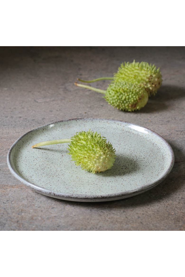 Dessert Plate Set of 6, Alternate, color, Pistache