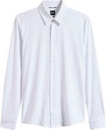 BOSS Roan Slim Fit Button-Up Shirt