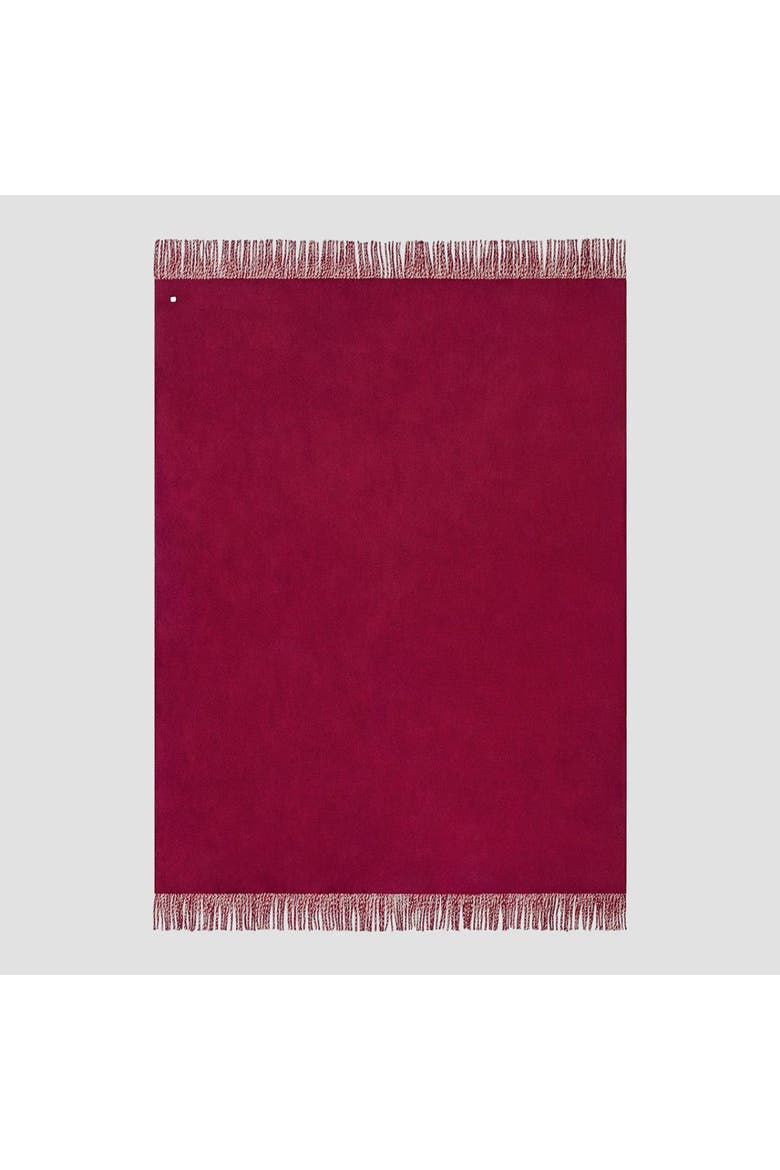 Marinetti throw, Main, color, Red