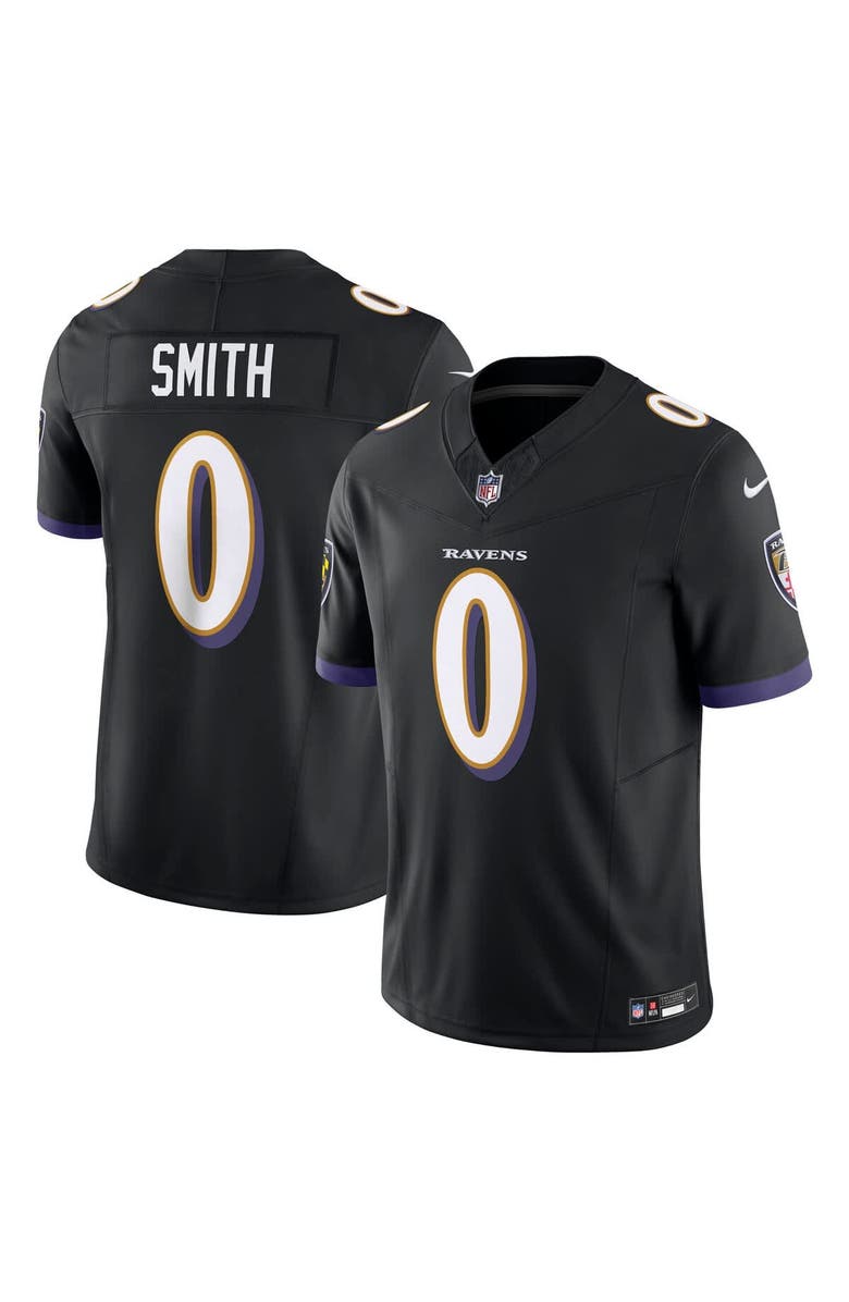 Nike Men's Nike Roquan Smith Black Baltimore Ravens Alternate Vapor F.U.S.E. Limited Jersey, Alternate, color, Black