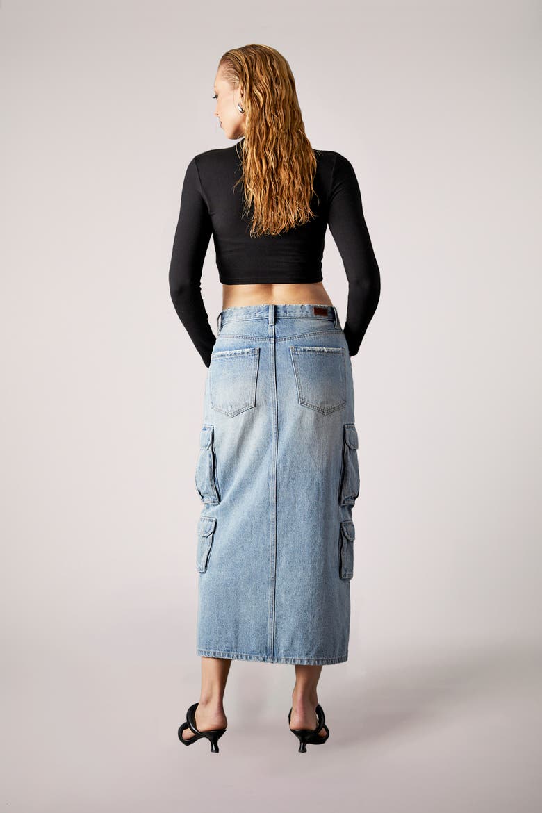 Major General Midi Skirt, Alternate, color, Crete