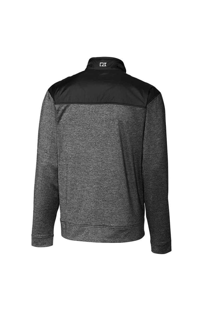 Cutter & Buck Men's Cutter & Buck Black Cincinnati Bearcats Vault Stealth Hybrid Quilted Full-Zip Windbreaker Jacket, Alternate, color, 