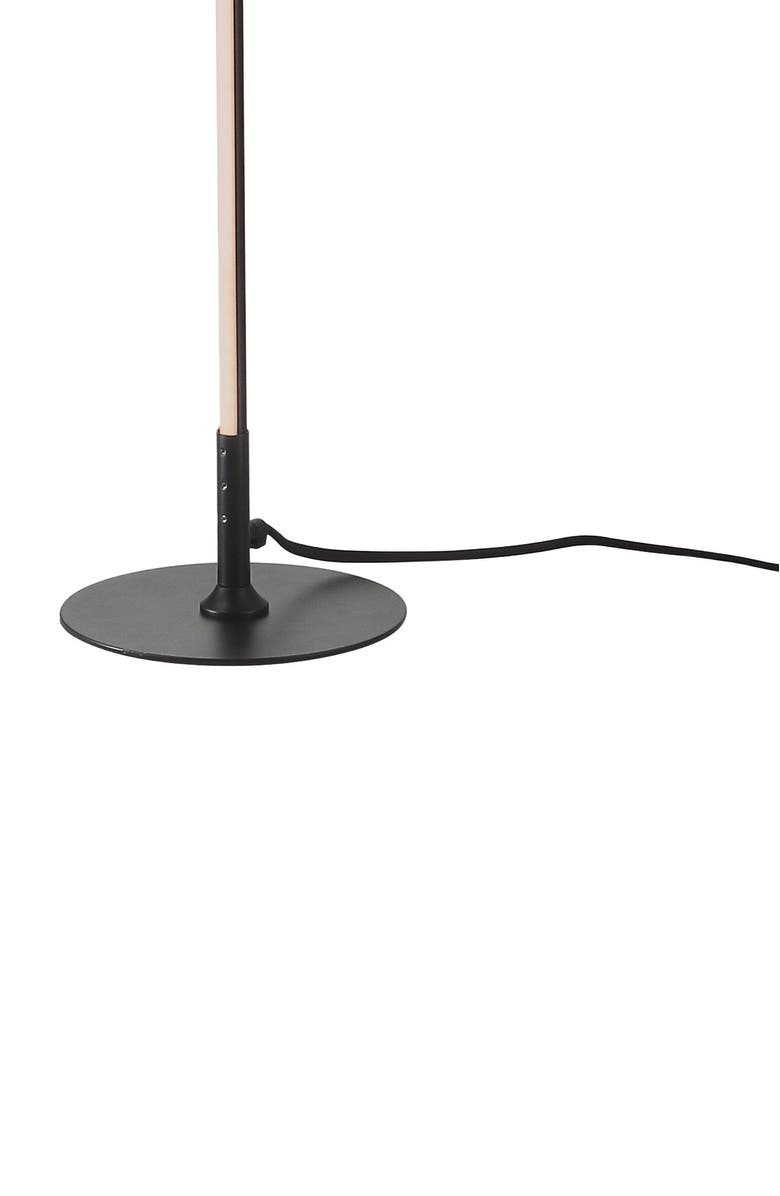 JONATHAN Y Iris 59.5" LED Integrated Floor Lamp, Alternate, color, Black