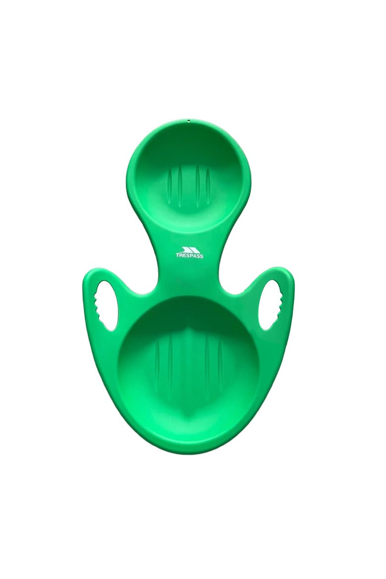 Kids Twintub 2 Person Sledge, Main, color, Green