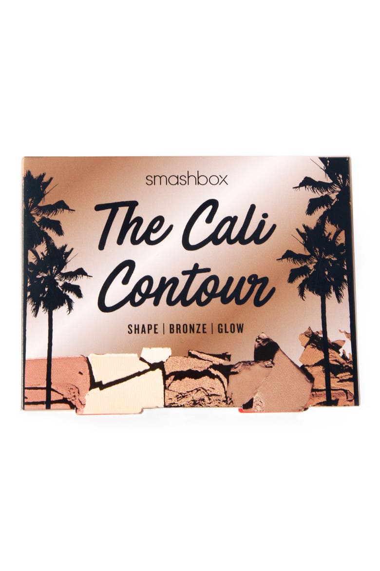 Cali Contour Blush, Highlighter & Bronzer Face Palette, Alternate, color, LIGHT MEDIUM