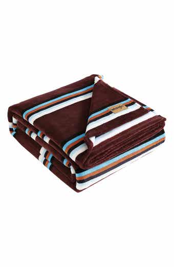 Wrangler Western Saddle Stripe Blanket