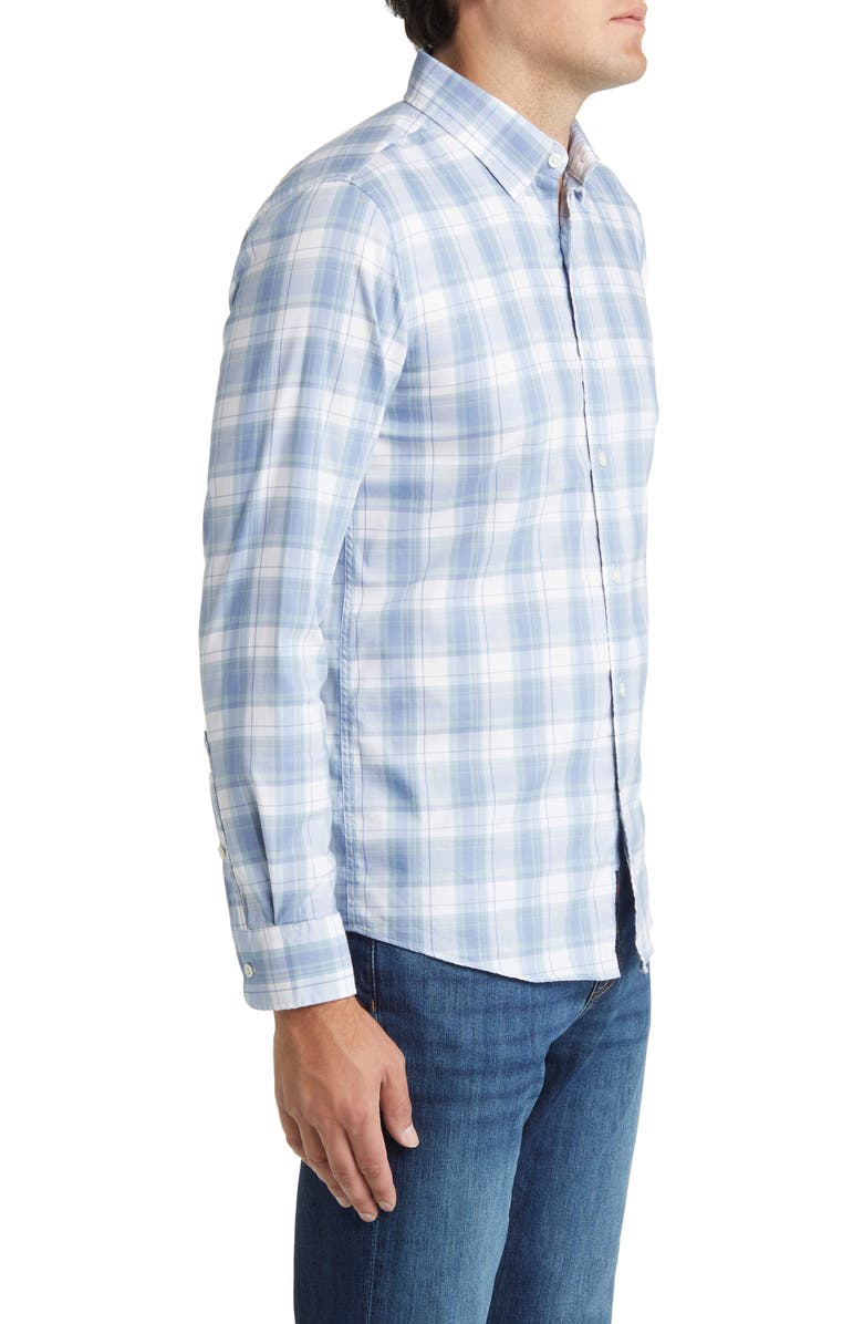 Faherty The Movement Plaid Button-Up Shirt, Alternate, color, 