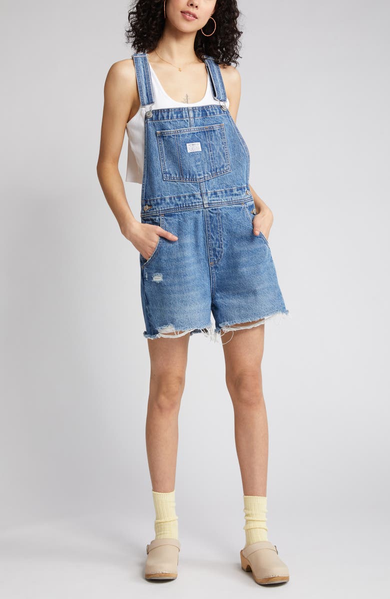 Levi's<sup>®</sup> Denim Overalls, Alternate, color, 