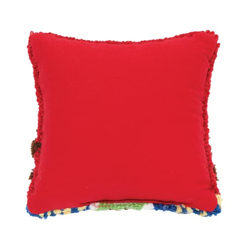 C & F Home C&f Home Nutcracker Hooked Small Christmas Accent Pillow, 8" X 8" In Multi