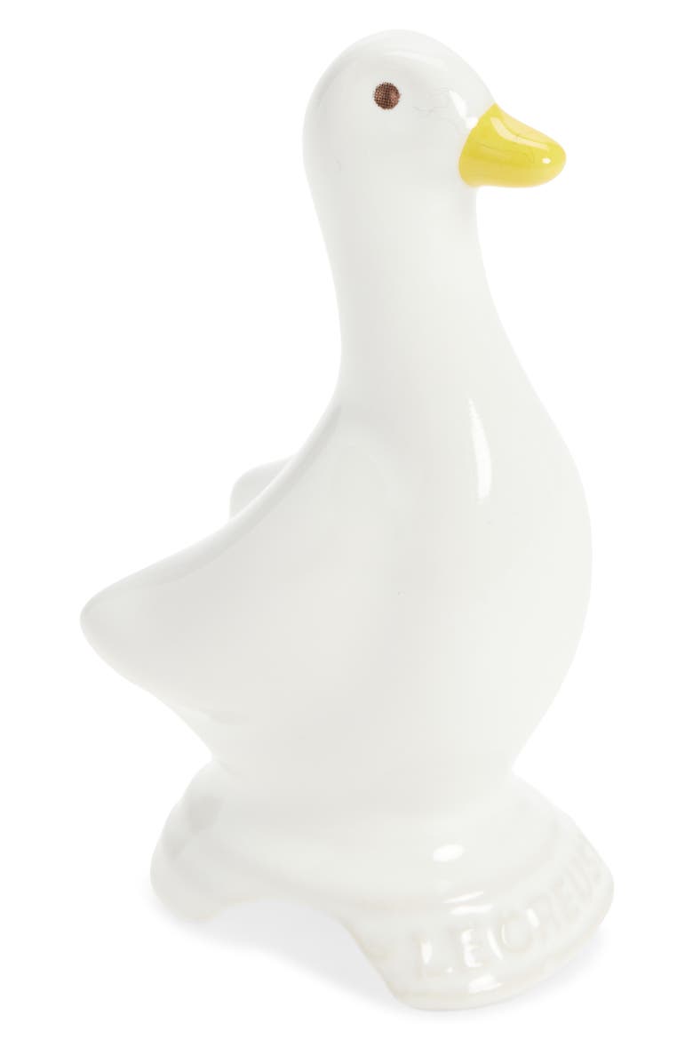 Stoneware Pie Duck, Main, color, WHITE