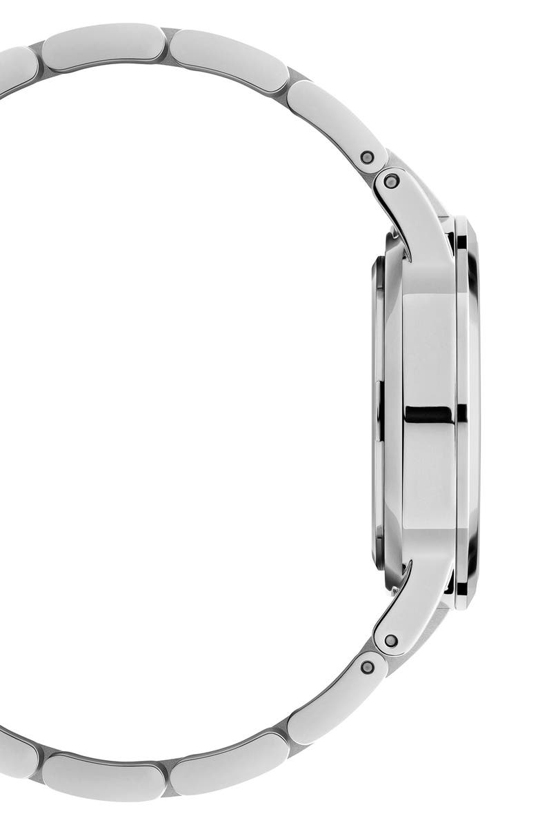 Daniel Wellington Iconic Link Bracelet Watch, 36mm, Alternate, color, Pastel Pink