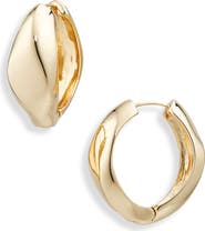 Cara Geometric Hoop Earrings