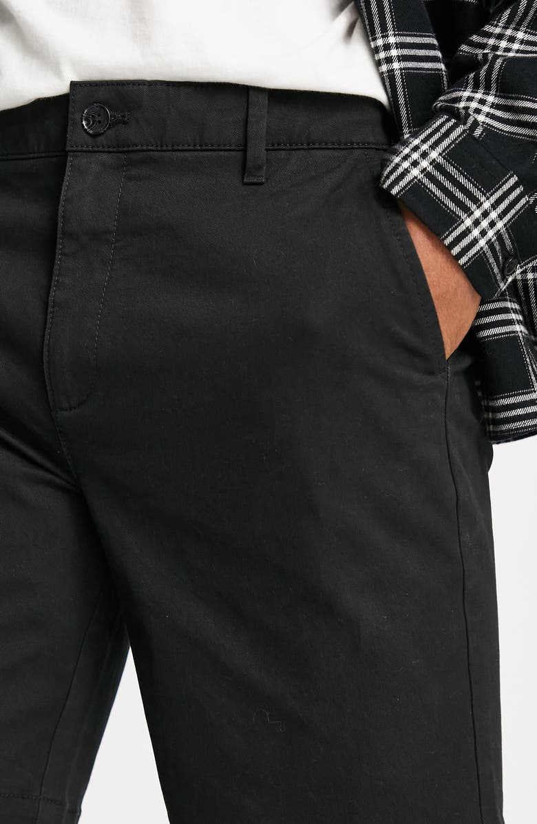 Topman Slim Chino Shorts, Alternate, color, 
