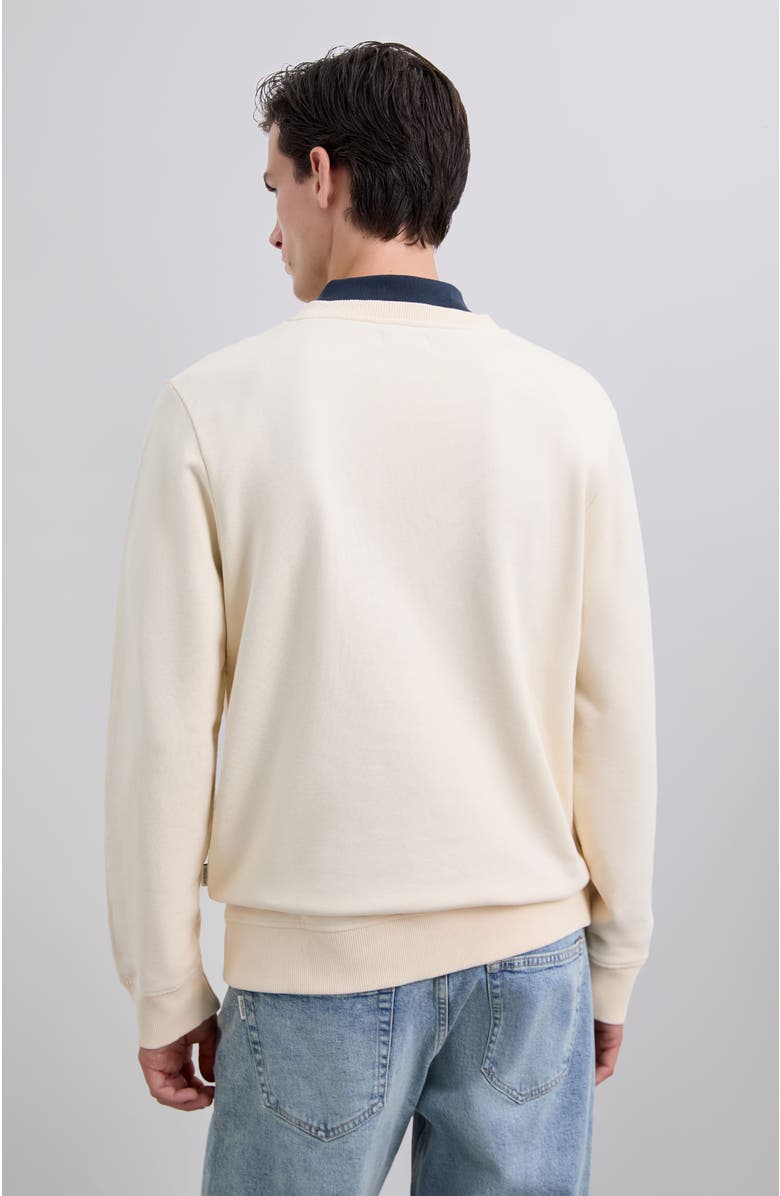 Scalpers Terry Sweater, Alternate, color, Beige
