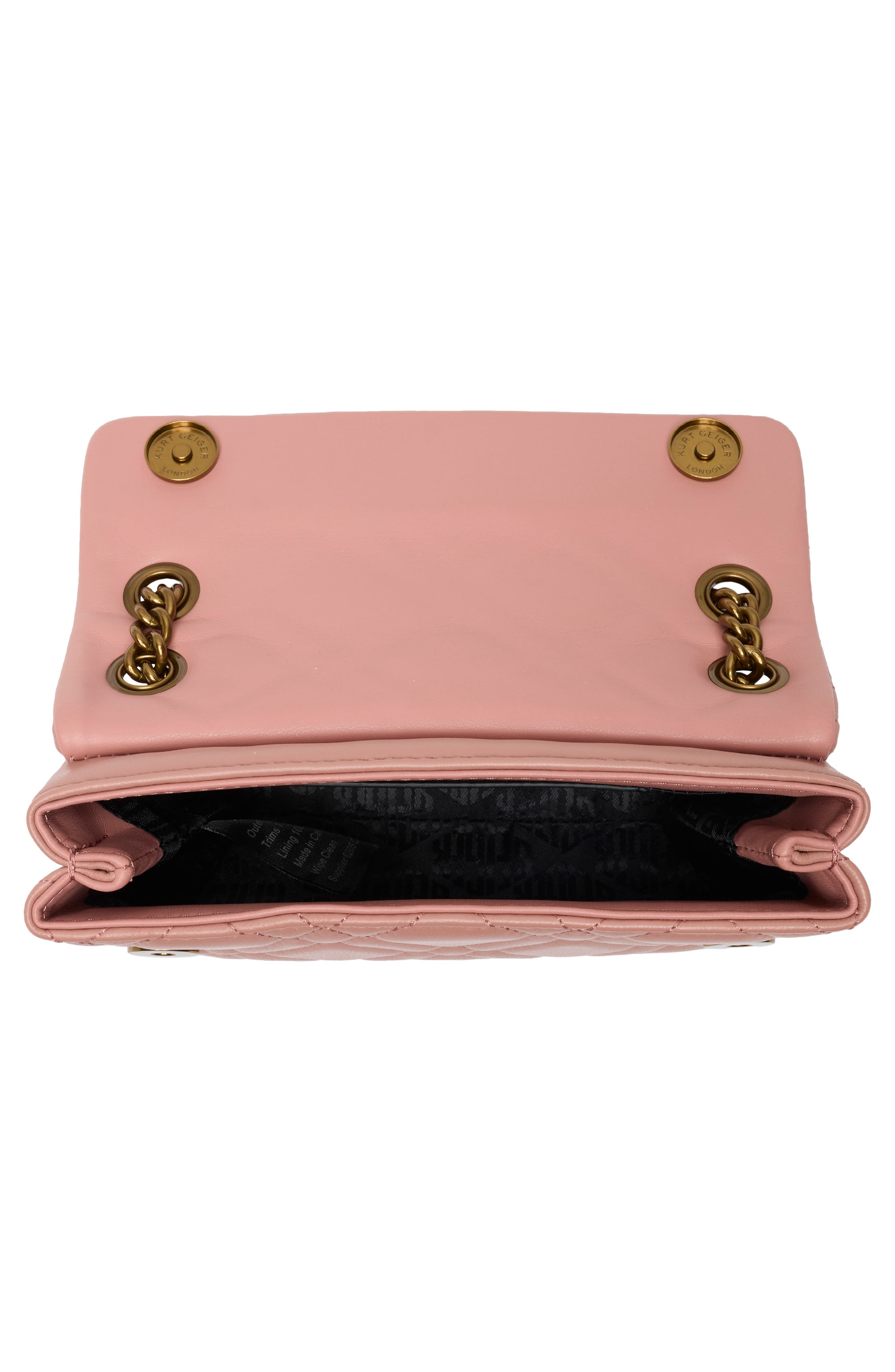 Mini Kingsley Leather Crossbody Bag, Alternate, color, LIGHT/ PASTEL PINK