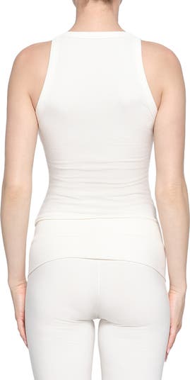 Stretch Cotton Jersey Tank