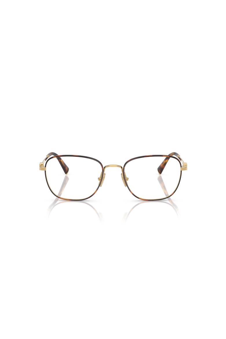 53mm Square optical glasses, Alternate, color, Tortoise