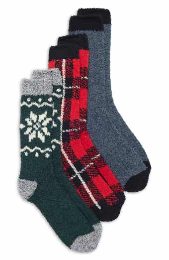 Assorted 3-Pack Butter Fuzzy Socks