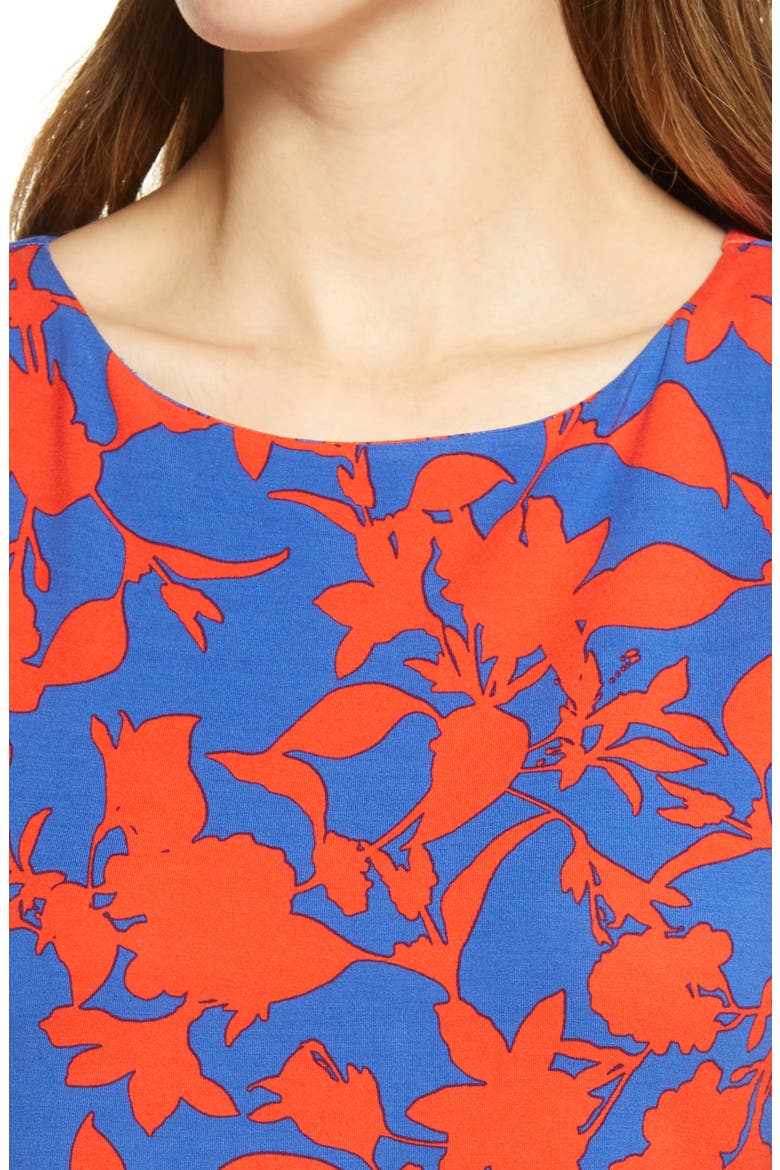 Sunset Vista Sleeveless Sheath Dress, Alternate, color, MAZARINE BLUE