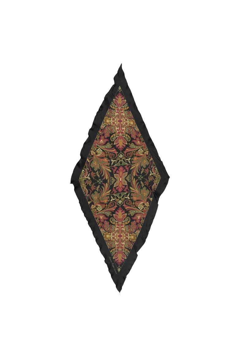 paisley large diamond, Alternate, color, black