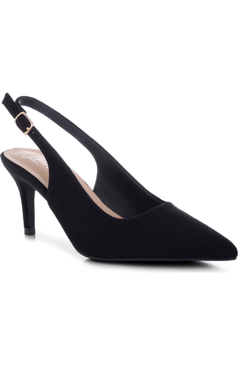 LONDON RAG Theobs Pointed Toe Slingback Pump, Main, color,