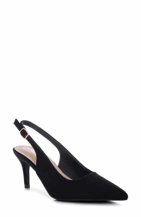 LONDON RAG Theobs Pointed Toe Slingback Pump