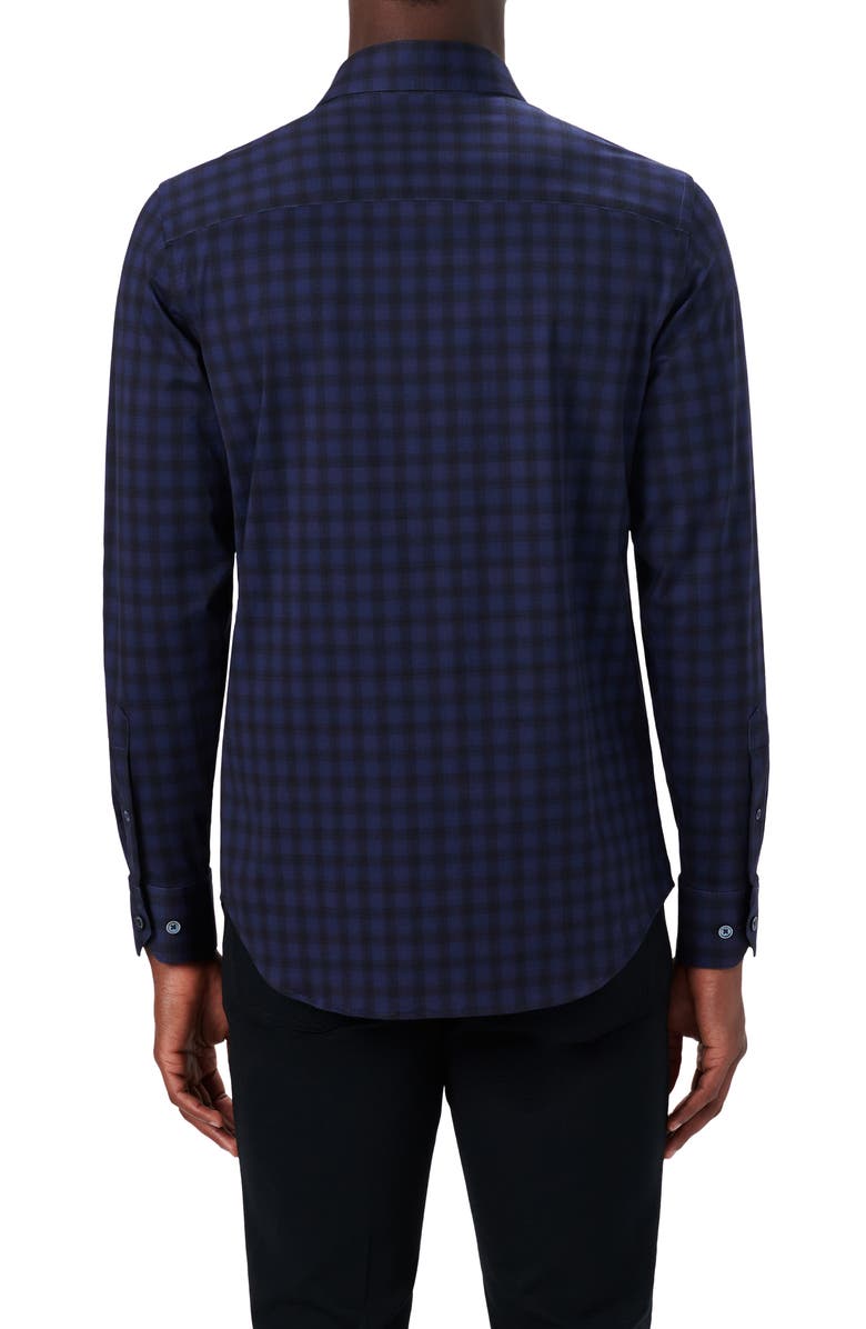 Bugatchi OoohCotton<sup>®</sup> Check Button-Up Shirt, Alternate, color, 