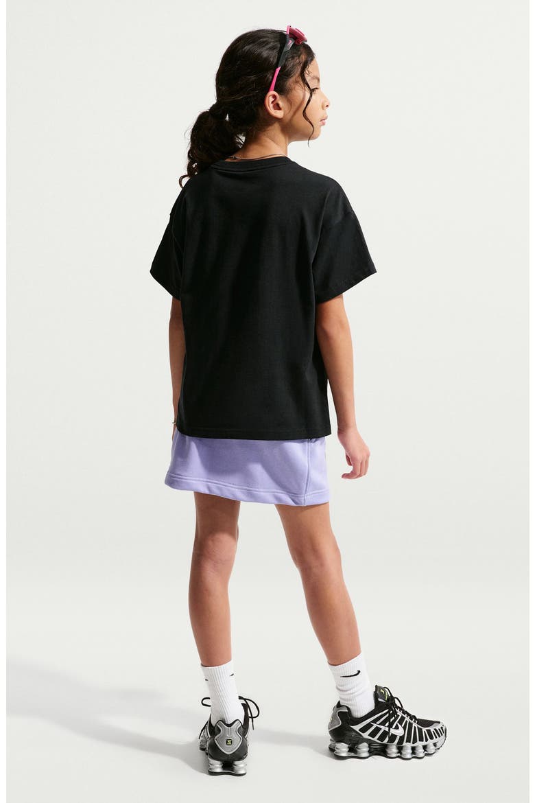 Kids' M90 Cotton Graphic T-Shirt, Alternate, color, BLACK