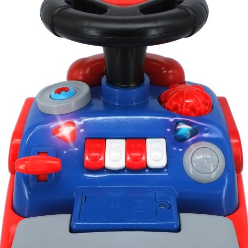 Kiddieland My First Activity Rideon Spidey Racer, Marvel Foottofloor Toy