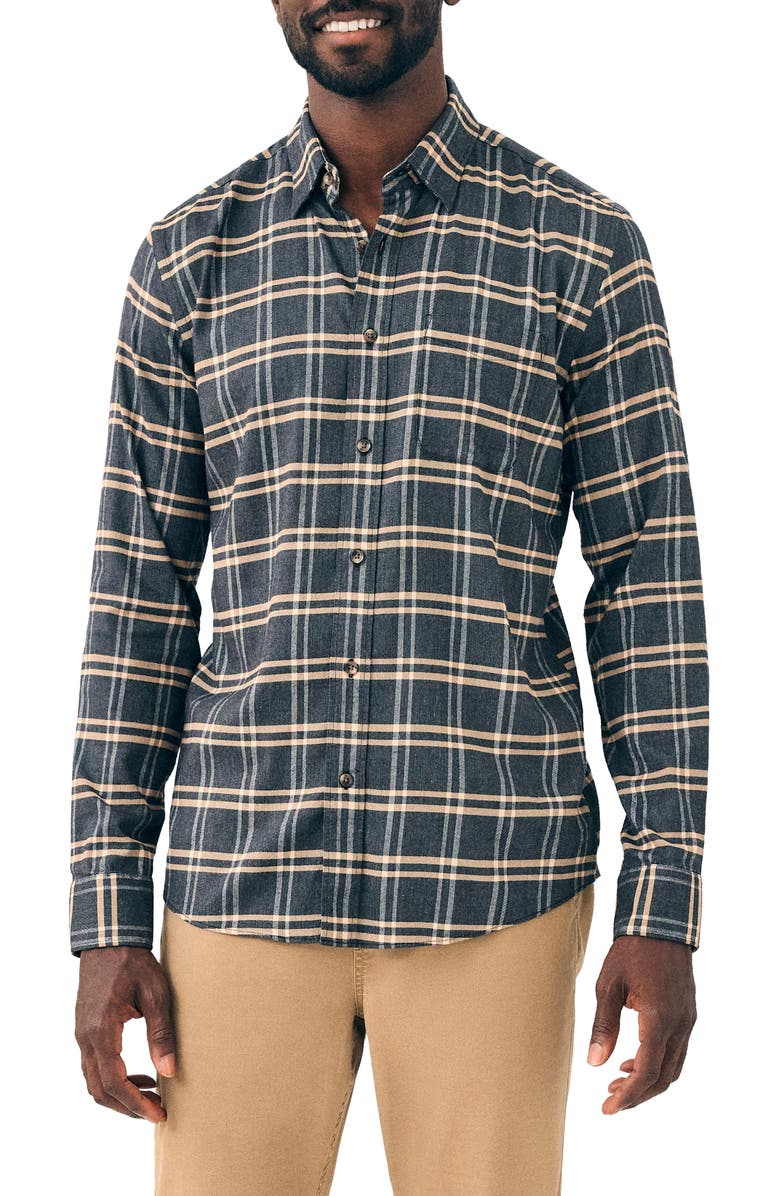 Faherty The All Time Button-Up Shirt, Main, color, 