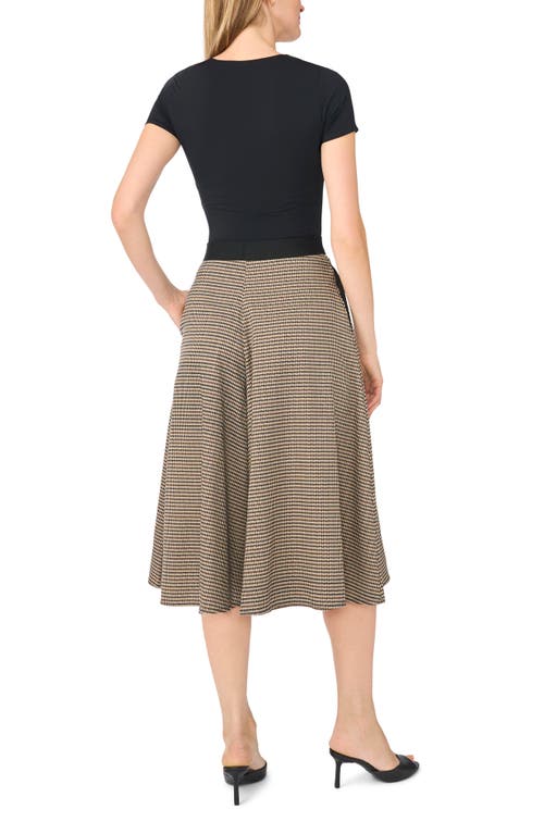 Halogen ® Houndstooth Culottes In Brown