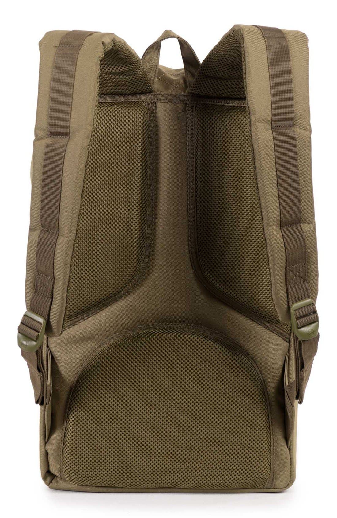 'Little America' Backpack, Alternate, color, ARMY QUILT