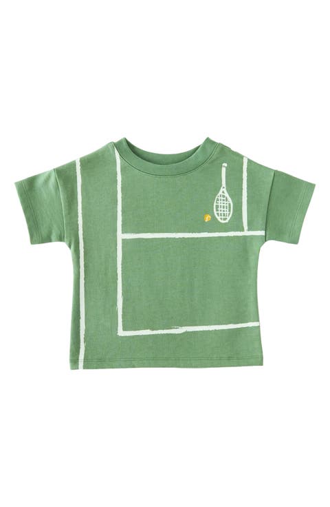 Kids' Drop Shoulder Organic Cotton T-Shirt (Baby & Toddler)
