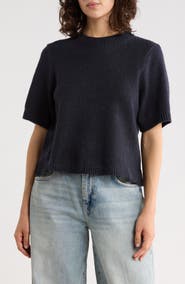 French Connection Sarah Short Sleeve Knit Sweater