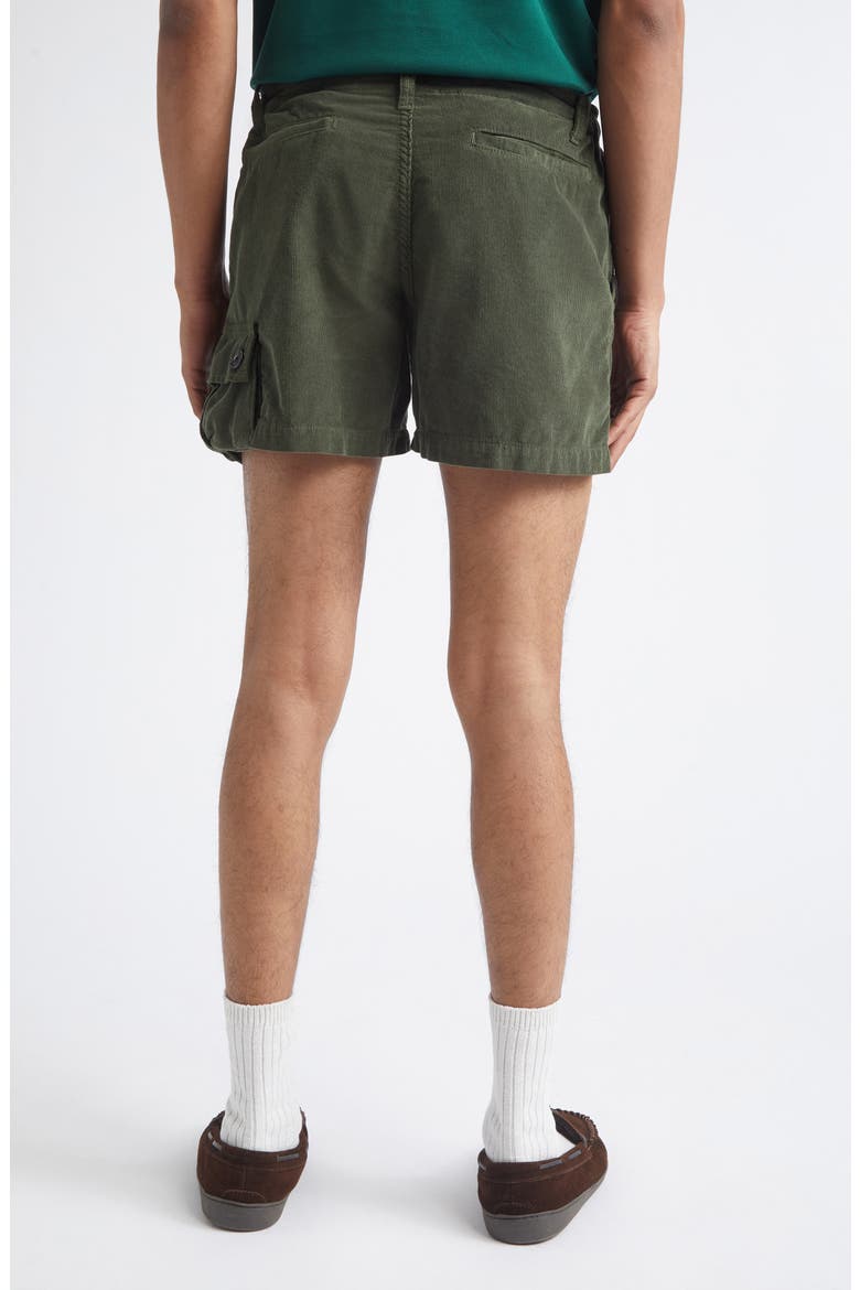 Vacation Corduroy Dad Shorts, Alternate, color, SEAWEED