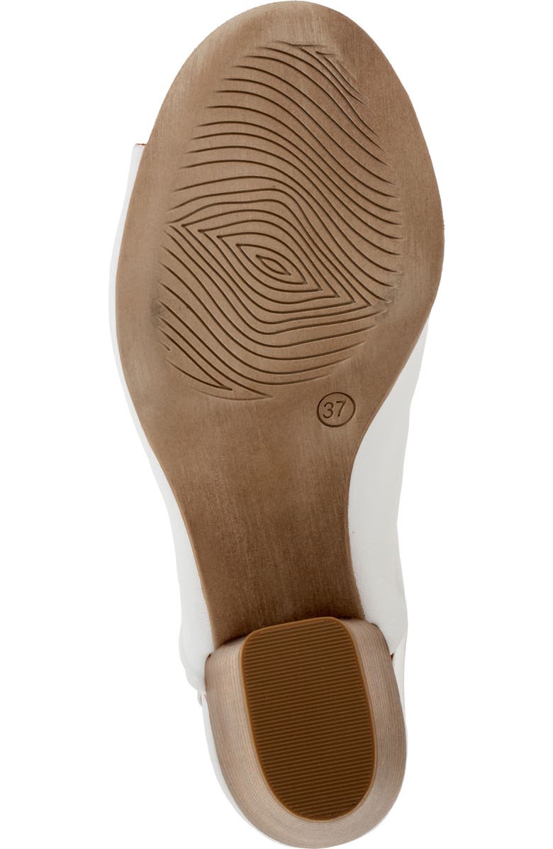 Bueno Clare Slingback Sandal, Alternate, color, White